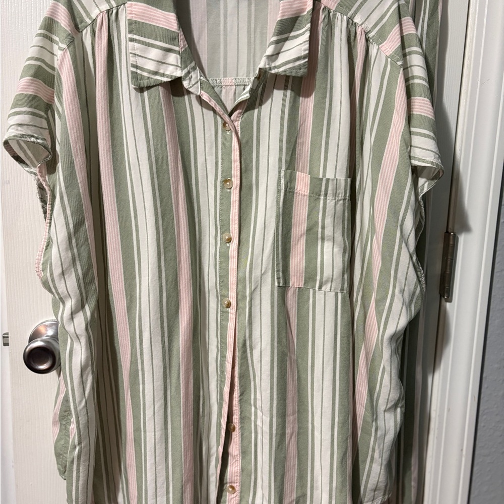 Torrid Striped matching pajama set size 3 - Picture 11 of 11